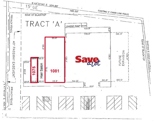 Save-A-Lot Center: 1075 East Lexington Road, Danville, KY 40422